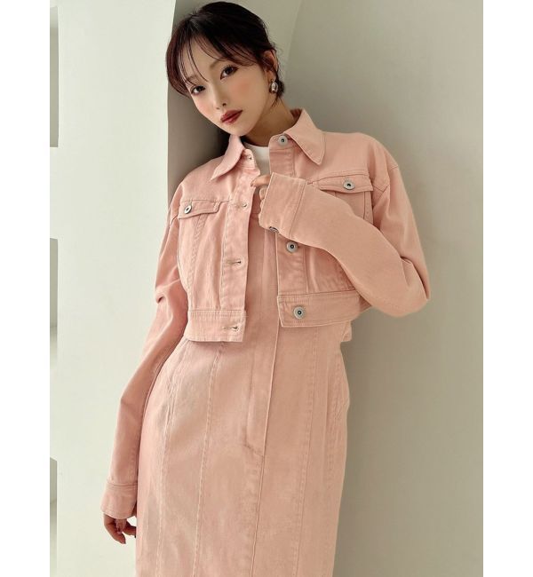 RESEXXY「デニムショートジャケット【セットアップ着用可能】」|デニムジャケット|