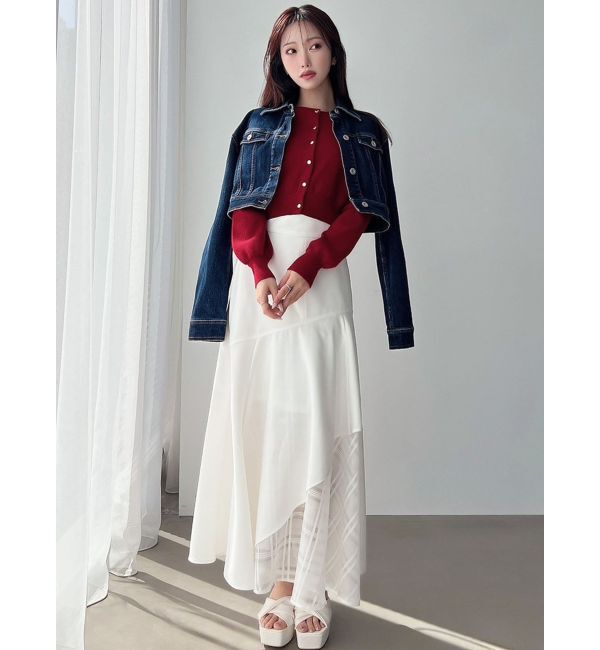 RESEXXY「デニムショートジャケット【セットアップ着用可能】」|デニムジャケット|