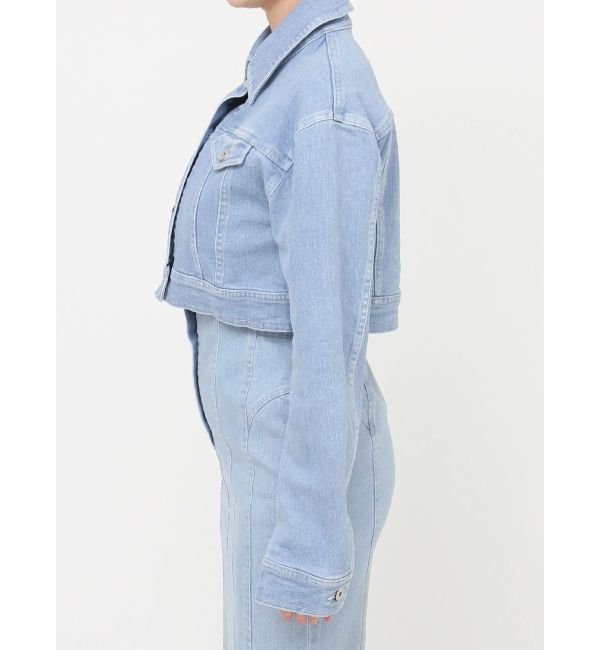 RESEXXY「デニムショートジャケット【セットアップ着用可能】」|デニムジャケット|