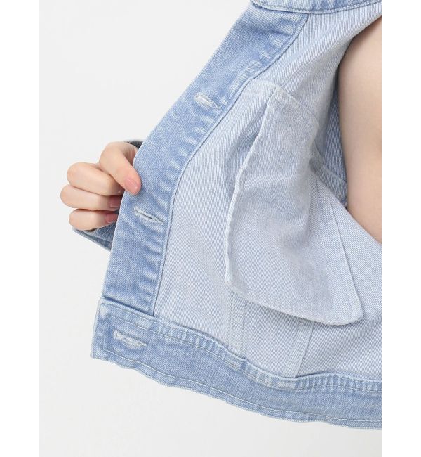 RESEXXY「デニムショートジャケット【セットアップ着用可能】」|デニムジャケット|