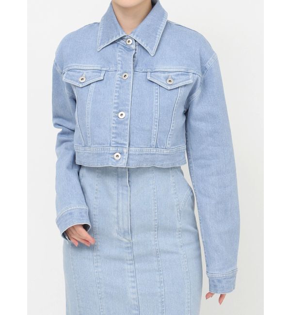 RESEXXY「デニムショートジャケット【セットアップ着用可能】」|デニムジャケット|