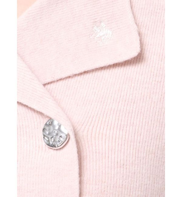 dazzlin「【POLO BCSコラボ】テーラーカラーニットトップス ※BROWN WEB限定カラー」|ニット・セーター|