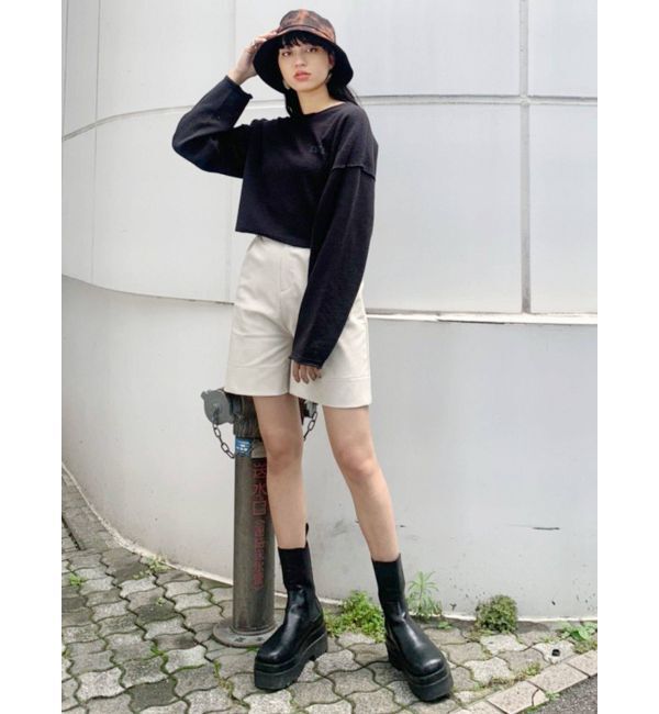 EMODA「トラペーズハイウエストパンツ」|その他|