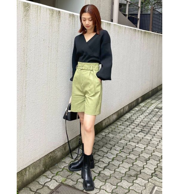 EMODA「トラペーズハイウエストパンツ」|その他|