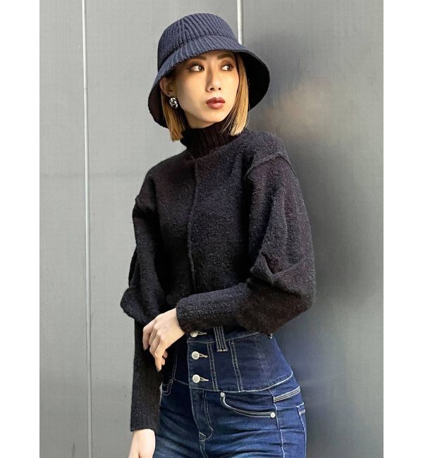 EMODA「フレアニットハット」|ハット|