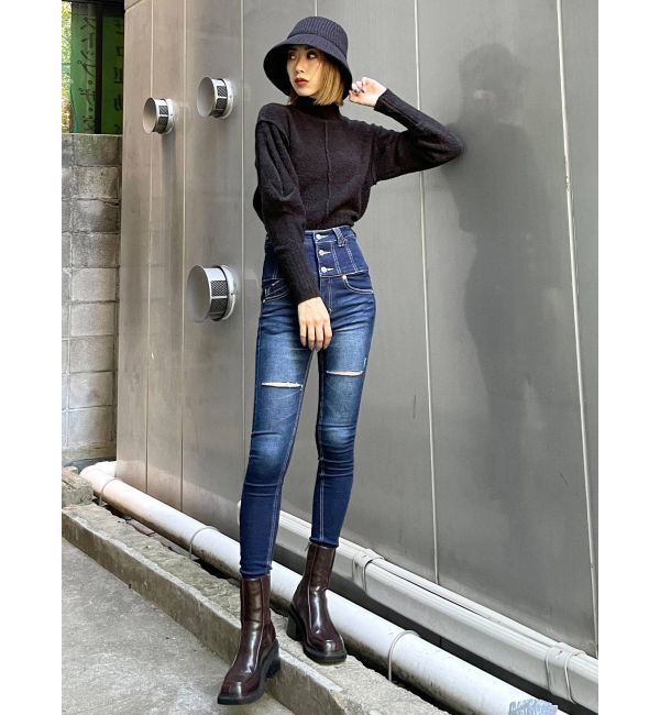 EMODA「フレアニットハット」|ハット|