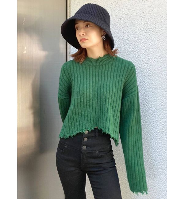 EMODA「フレアニットハット」|ハット|