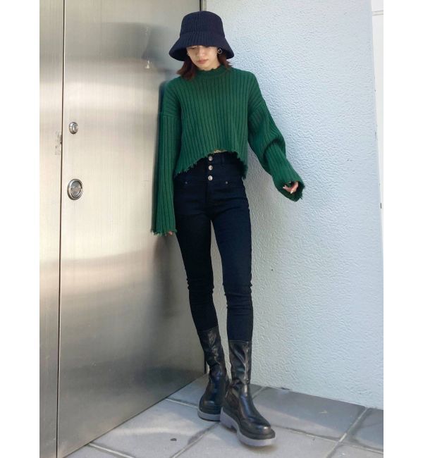 EMODA「フレアニットハット」|ハット|