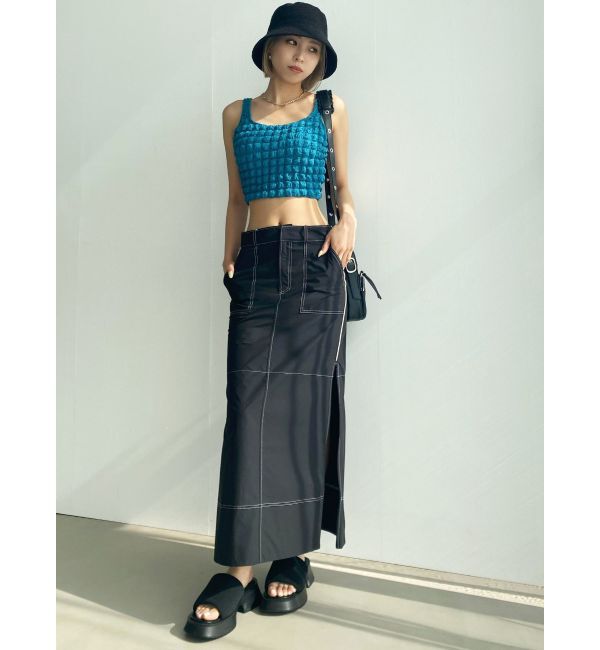 EMODA「3Dコンパクトトップ」|タンクトップ|