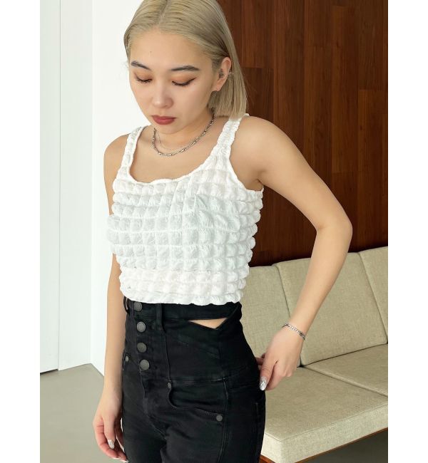 EMODA「3Dコンパクトトップ」|タンクトップ|