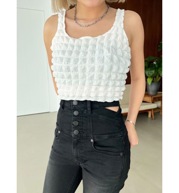 EMODA「3Dコンパクトトップ」|タンクトップ|