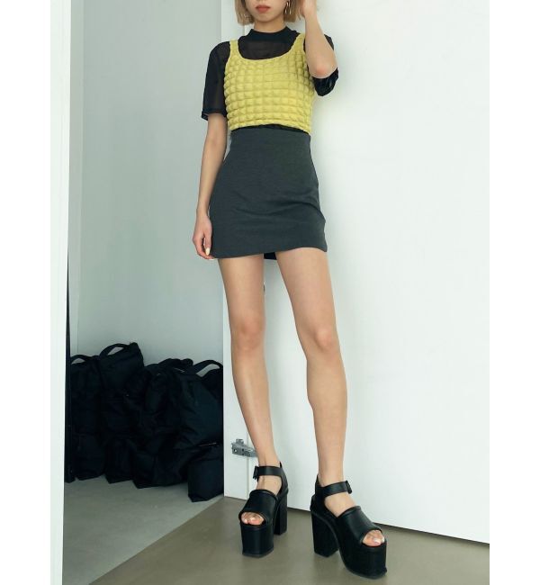 EMODA「3Dコンパクトトップ」|タンクトップ|