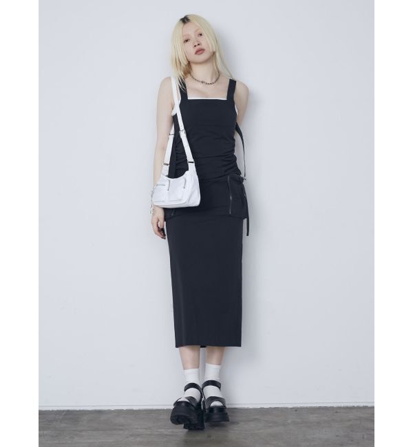 EMODA「アウトポケットマキシワンピース」|ワンピース|