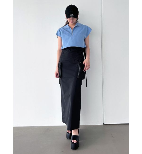 EMODA「アウトポケットマキシワンピース」|ワンピース|