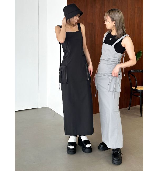 EMODA「アウトポケットマキシワンピース」|ワンピース|