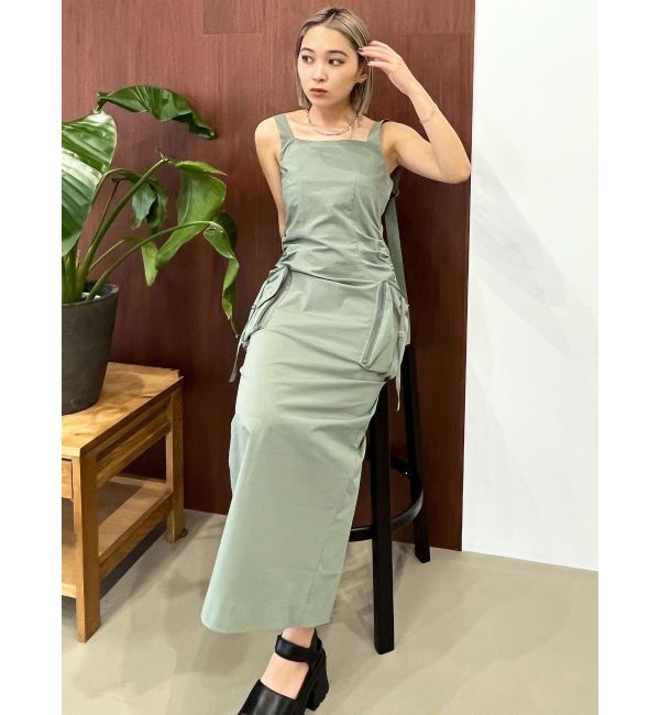 EMODA「アウトポケットマキシワンピース」|ワンピース|