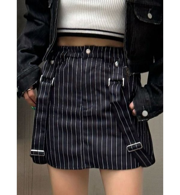 EMODA「ハングサスペンダーミニスカート」|スカート|