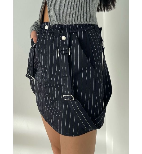 EMODA「ハングサスペンダーミニスカート」|スカート|