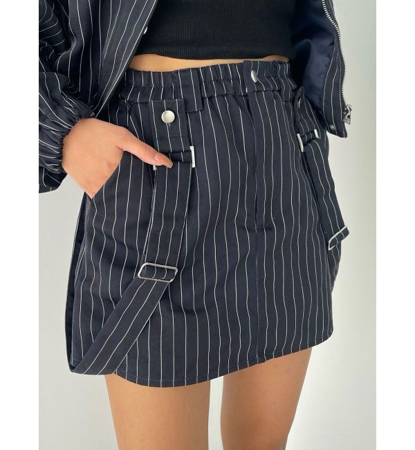 EMODA「ハングサスペンダーミニスカート」|スカート|