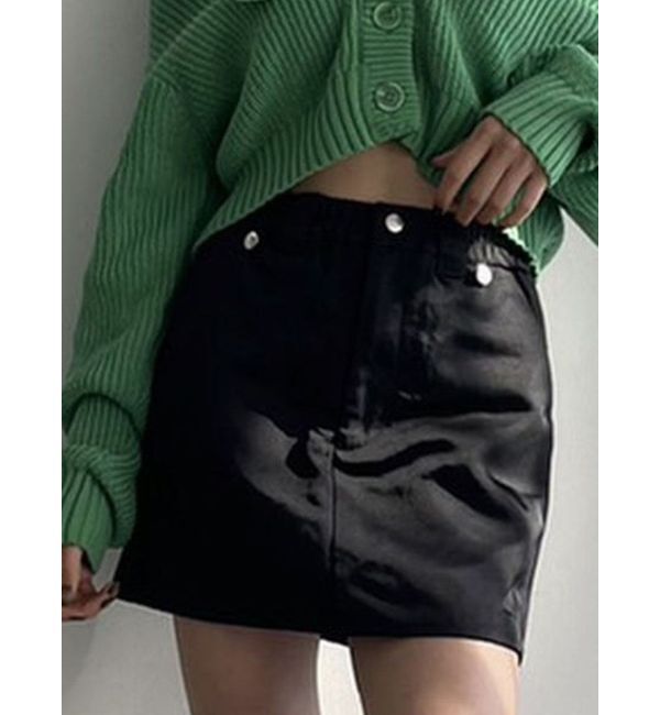 EMODA「ハングサスペンダーミニスカート」|スカート|ミックス