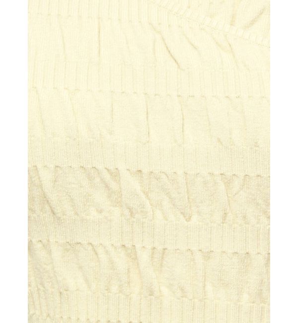 EMODA「シャーリングクロスニット」|ニット・セーター|