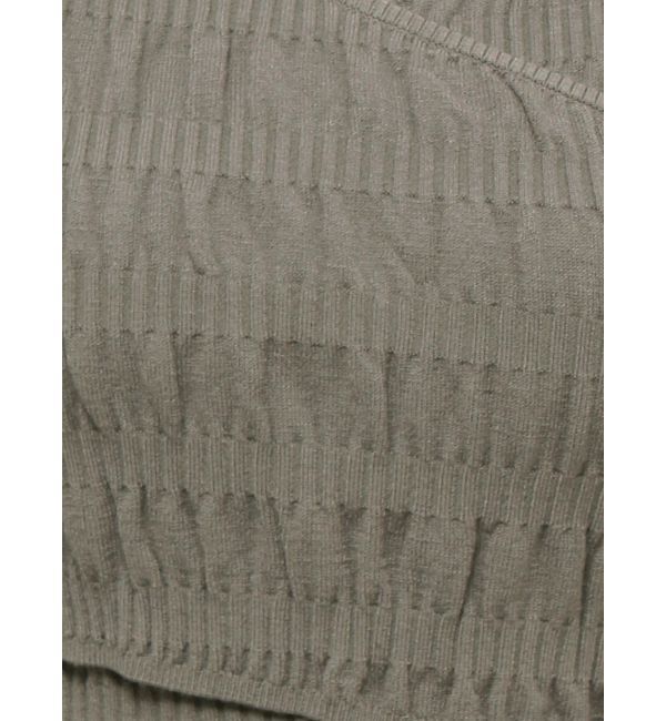 EMODA「シャーリングクロスニット」|ニット・セーター|