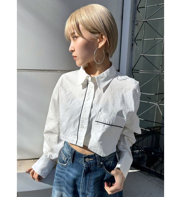 EMODA「2WAYオーバーシャツ」|シャツ・ブラウス|