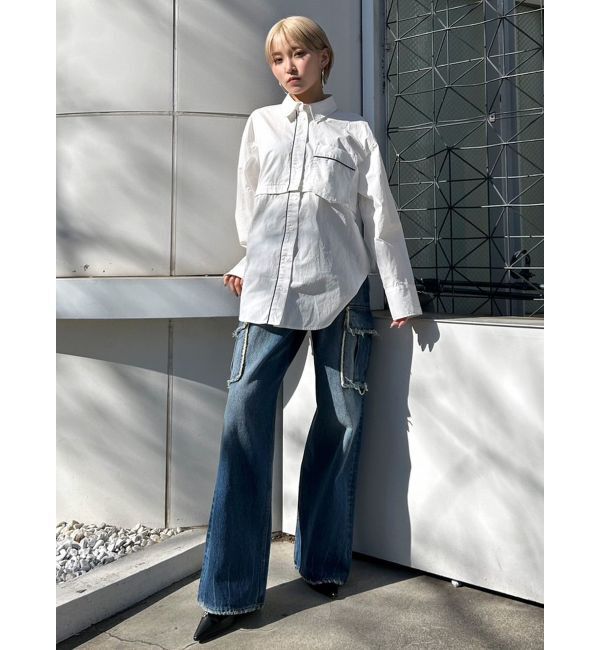 EMODA「2WAYオーバーシャツ」|シャツ・ブラウス|