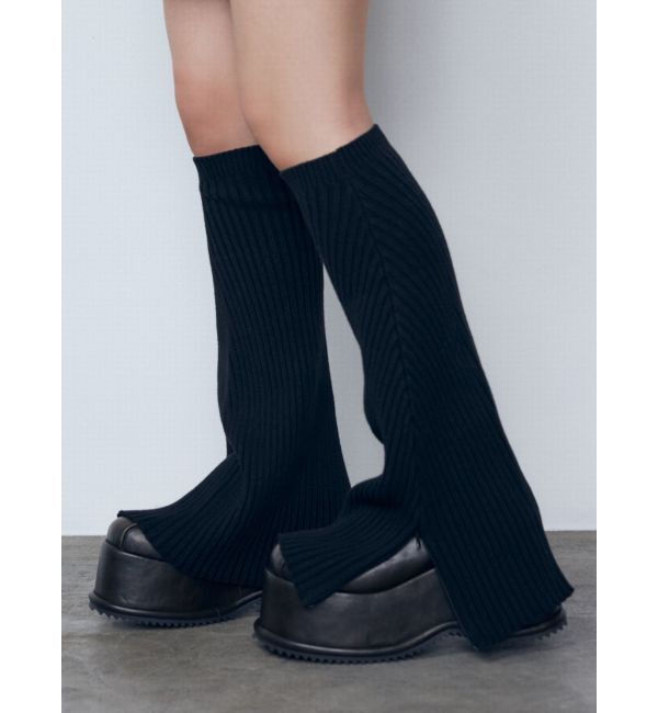 EMODA「リブルーズレッグウォーマーズ」|レッグウォーマー|