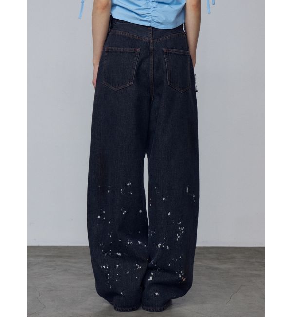 EMODA「ペインティングライクルーズジーンズ」|デニム|