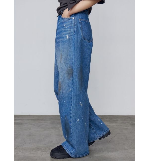 EMODA「ペインティングライクルーズジーンズ」|デニム|