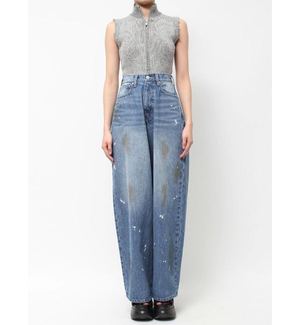 EMODA「ペインティングライクルーズジーンズ」|デニム|