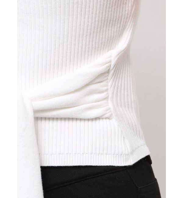 EMODA「リボンオフショルダートップ」|ニット・セーター|