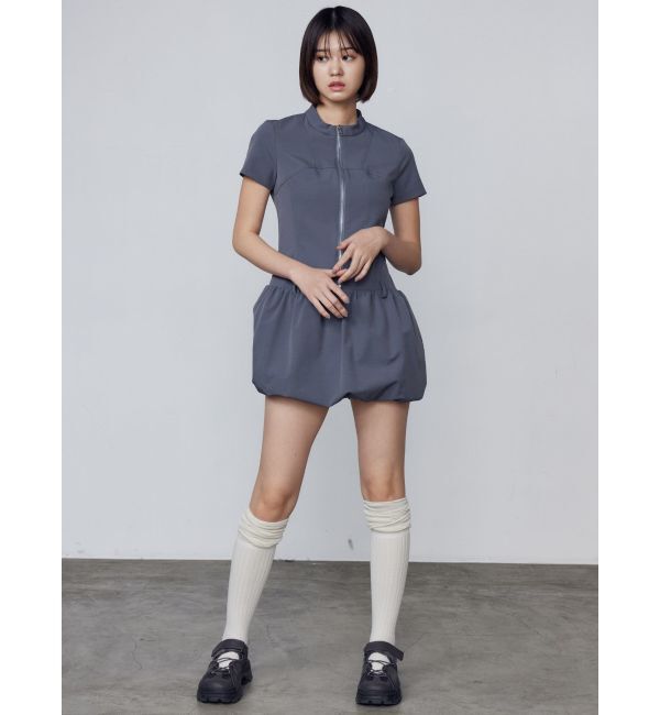 EMODA「バルーンジップミニワンピース」|ワンピース|