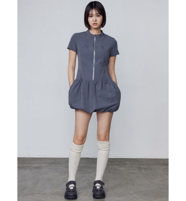 EMODA「バルーンジップミニワンピース」|ワンピース|