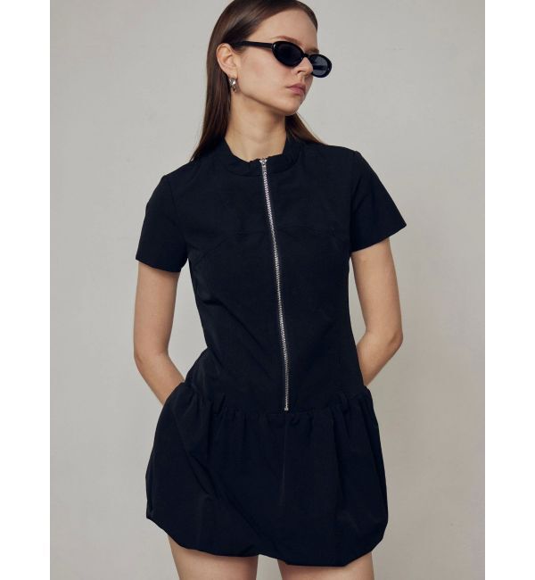 EMODA「バルーンジップミニワンピース」|ワンピース|