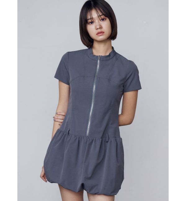 EMODA「バルーンジップミニワンピース」|ワンピース|