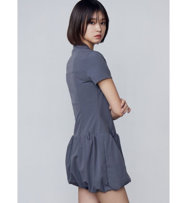 EMODA「バルーンジップミニワンピース」|ワンピース|