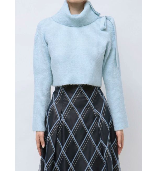 MERCURYDUO「2WAYアシメカラーニット」|ニット・セーター|