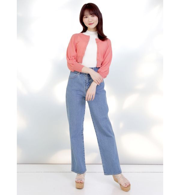MERCURYDUO「ハイウエストストレートストレッチデニム」|その他|