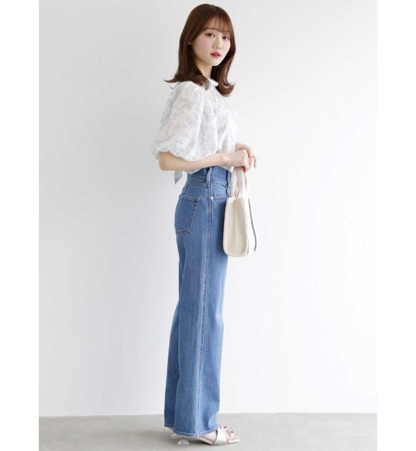 MERCURYDUO「ハイウエストストレートストレッチデニム」|その他|