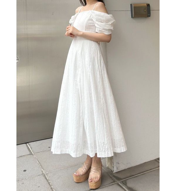 MERCURYDUO「クリアチューブウェッジサンダル」|サンダル|