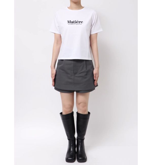 MERCURYDUO「刺繍ロゴTシャツ」|Tシャツ・カットソー|