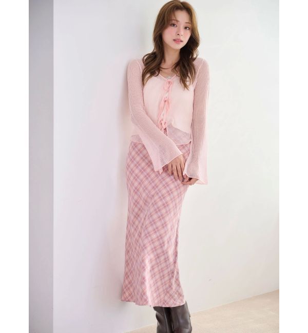 MERCURYDUO「バイアスナロースカート」|スカート|