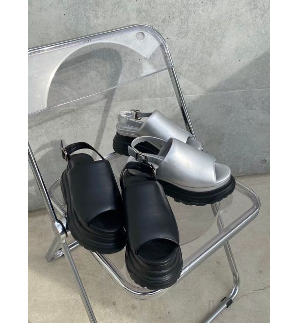 MURUA「スニーカーソールレザーサンダル」|サンダル|