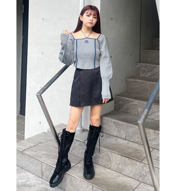 MURUA「サイドファスナーミニスカート【セットアップ着用可】」|スカート|