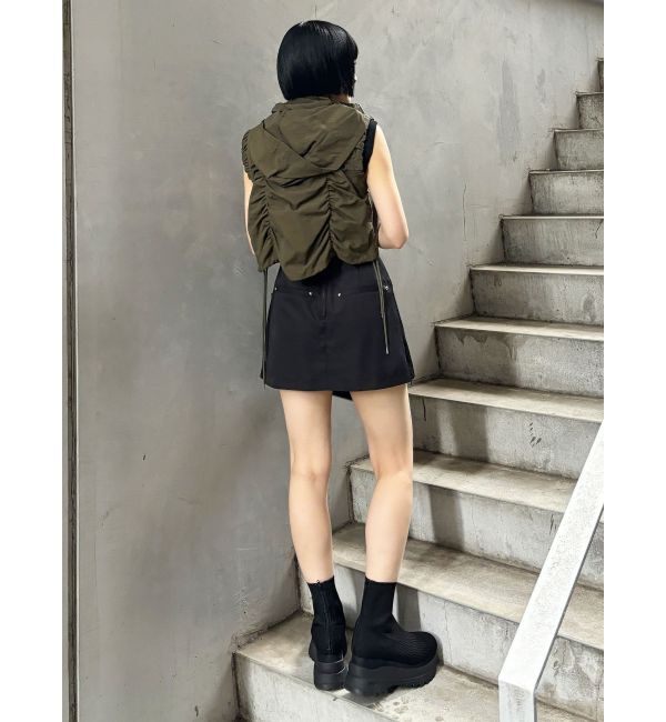 MURUA「サイドファスナーミニスカート【セットアップ着用可】」|スカート|