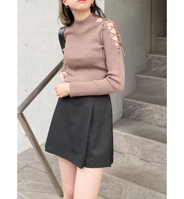 MURUA「サイドファスナーミニスカート【セットアップ着用可】」|スカート|