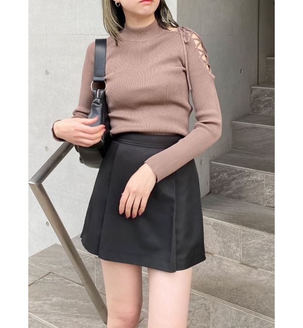 MURUA「サイドファスナーミニスカート【セットアップ着用可】」|スカート|