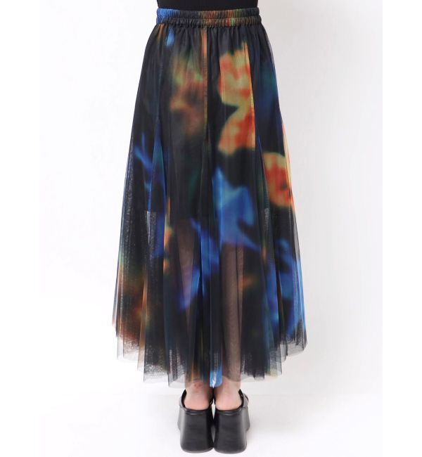 MURUA「シェイドフラワーチュールスカート」|スカート|